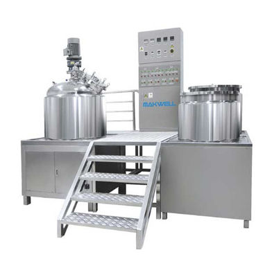 quality ครีมเสริมความงดงาม วาคิว Homogenizing Emulsifier High Shear Emulsifier Dispersing Mixer 2800 รอบ / นาที factory